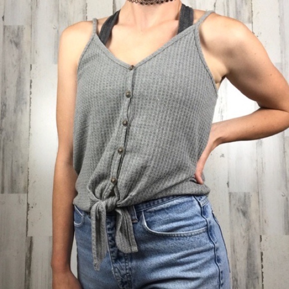 🟠 wild fable grey tank top